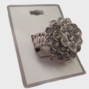 Flower Stretch Ring One Size